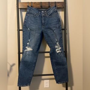 Old Navy O.G. Straight High Rise Medium Wash Jeans sz 8